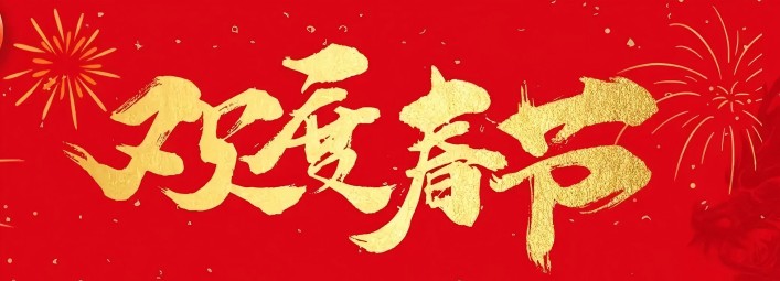 金蛇贺岁，新春大吉！